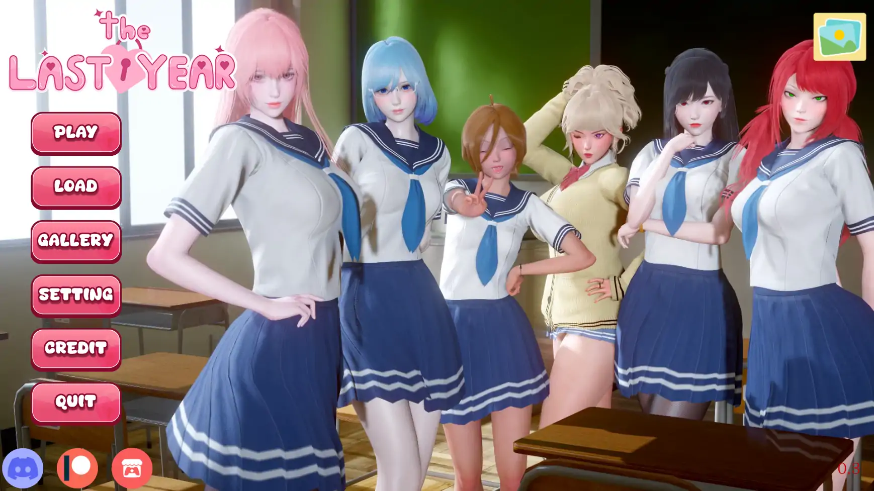 【亚洲SLG/AI汉化/3D】最后一年0.3 AI汉化版【PC+安卓/1.36G】 安卓端-第1张