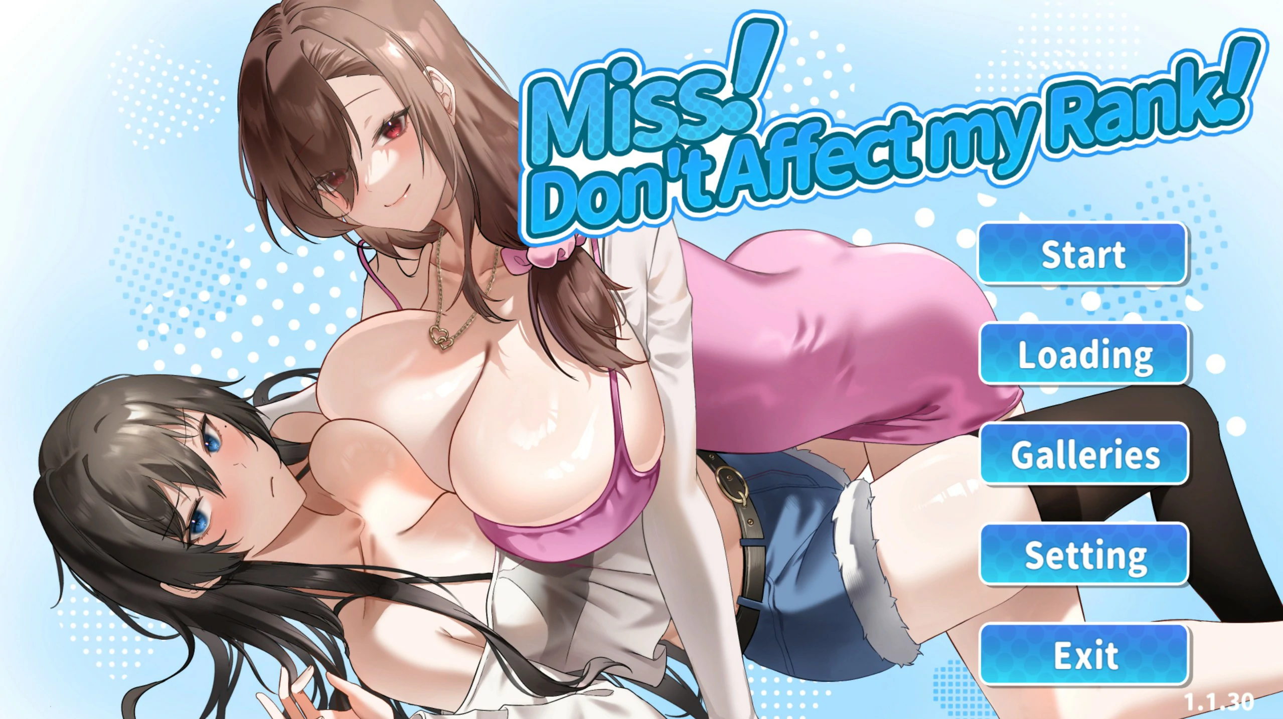 【SLG/动态/官中】小姐！别耽误我上分！V1.1.30 官方中文步兵版 【PC/1.38G】 电脑端-第1张